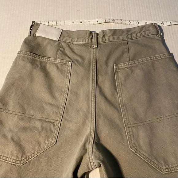 Everlane Gardner Jeans Moss Wide-Leg Pants Size 29 - Picture 5 of 16